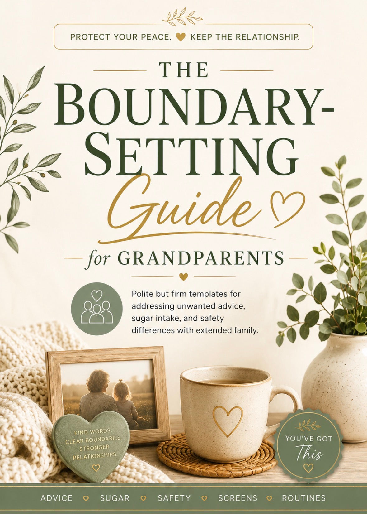 The Boundary-Setting Guide for Grandparents: Polite Scripts for Advice, Sugar, Safety & Family Rules