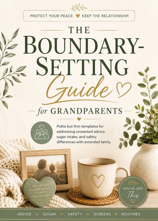 The Boundary-Setting Guide for Grandparents: Polite Scripts for Advice, Sugar, Safety & Family Rules