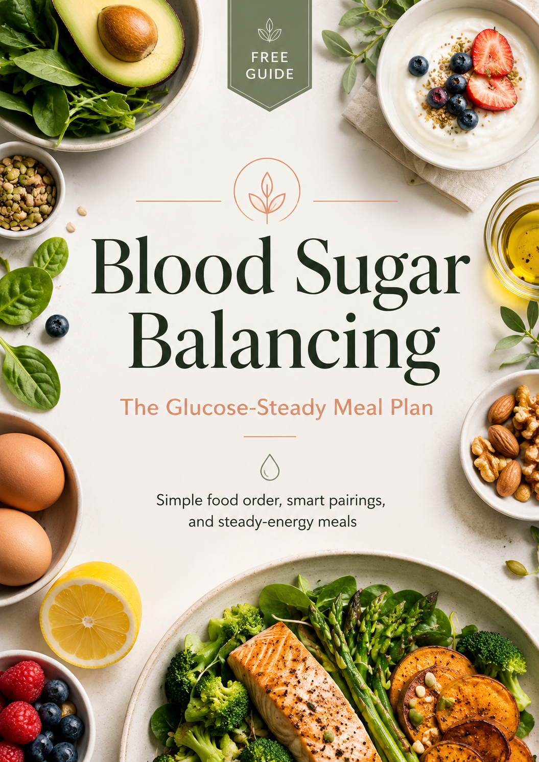 Blood Sugar Balancing: The Glucose-Steady Meal Plan