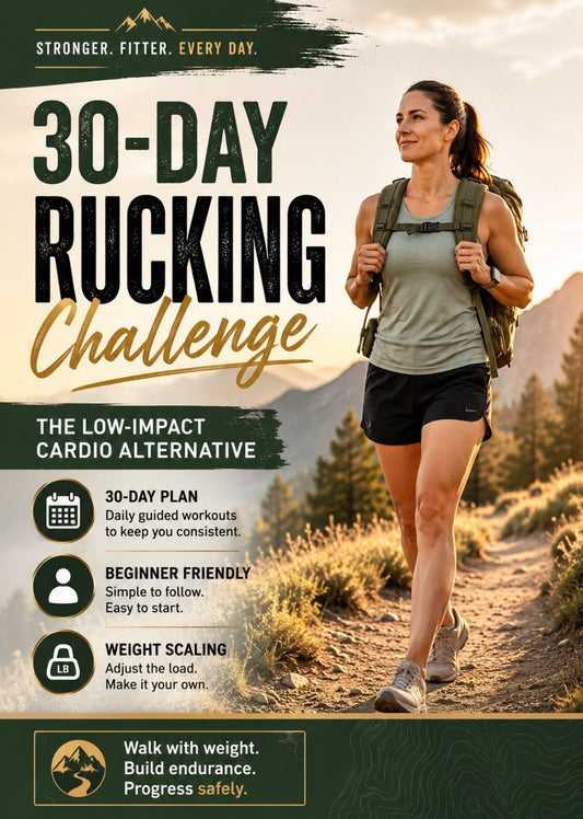 30-Day Rucking Challenge: Walk with Weight, Build Endurance & Progress Safely
